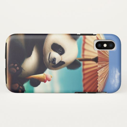Panda Bears Case-Mate iPhone Hülle (Rückseite (Horizontal))