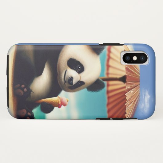 Panda Bears Case-Mate iPhone Hülle (Rückseite (Horizontal))