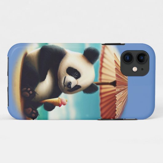Panda Bears Case-Mate iPhone Hülle (Rückseite (Horizontal))