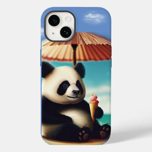 Panda Bears Case-Mate iPhone Hülle (Rückseite)