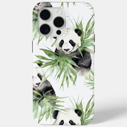 Panda Bears Case-Mate iPhone Hülle (Rückseite)