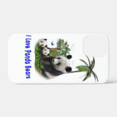 Panda Bears Case-Mate iPhone Hülle (Rückseite (Horizontal))