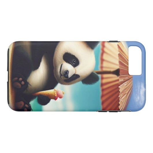 Panda Bears Case-Mate iPhone Hülle (Rückseite (Horizontal))
