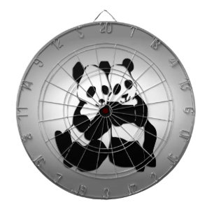 Panda Bears Dartscheibe