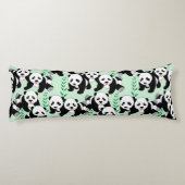 Panda Bears Design Seitenschläferkissen (Rückseite)
