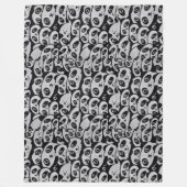 Panda Bears Fleecedecke (Vorderseite)