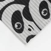 Panda Bears Fleecedecke (Ecke)