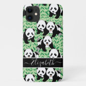 Panda Bears Grafische Personalisierung Case-Mate iPhone Hülle (Rückseite)