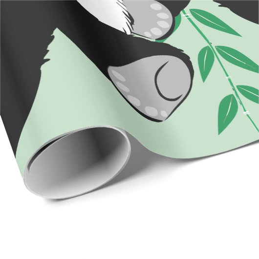 Panda Bears Graphic Geschenkpapier (Rolleneckpunkt)