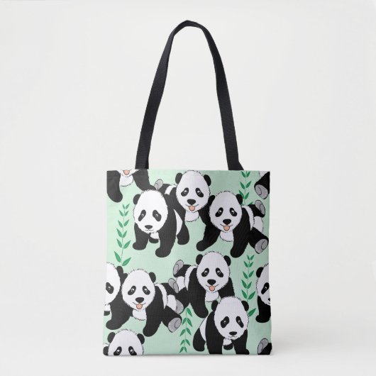 Panda Bears Graphic Tasche (Vorderseite)