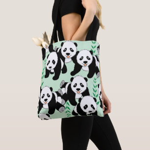 Panda Bears Graphic Tasche