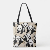 Panda Bears Graphic Tasche (Rückseite)
