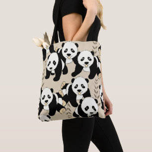 Panda Bears Graphic Tasche