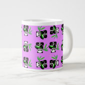 Panda Bears Jumbo-Tasse (Vorderseite Rechts)