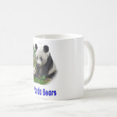 Panda Bears Kaffeetasse (VorderseiteRechts)