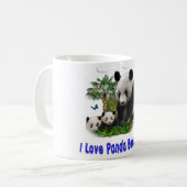 Panda Bears Kaffeetasse (Vorderseite Links)