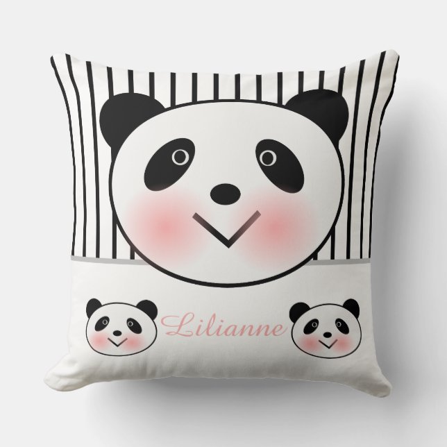 Panda Bears Kissen (Vorderseite)
