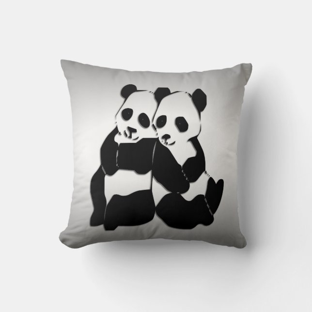 Panda Bears Kissen (Vorderseite)