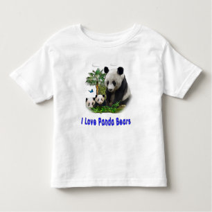 Panda Bears Kleinkind T-shirt