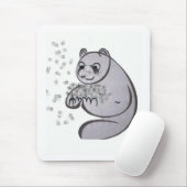 Panda Bears Mousepad (Mit Mouse)