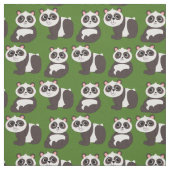 Panda Bears Niedlich Kids Stoff (Muster)