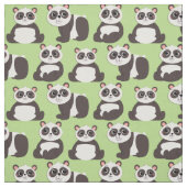 Panda Bears Niedlich Kids Stoff (Muster)