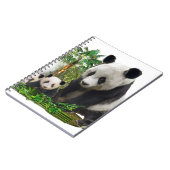 Panda Bears Notizblock (Linke Seite)