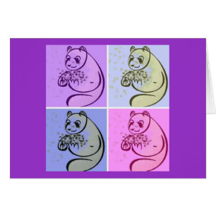 Panda Bears Pop Art