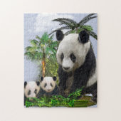 Panda Bears Puzzle (Vertikal)