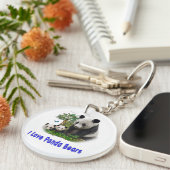 Panda Bears Schlüsselanhänger (Vorderseite rechts)