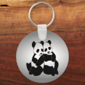 Panda Bears Schlüsselanhänger (Vorderseite)