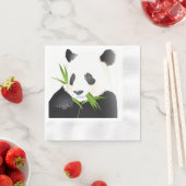 Panda Bears Serviette (Beispiel)