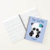 Panda Bears sind so Niedlich Notizbuch (Innenseite)