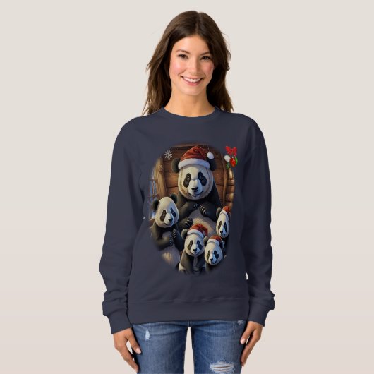 Panda Bears Sweatshirt (Vorne ganz)