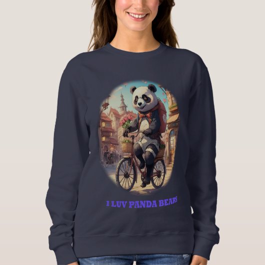 Panda Bears Sweatshirt (Vorderseite)