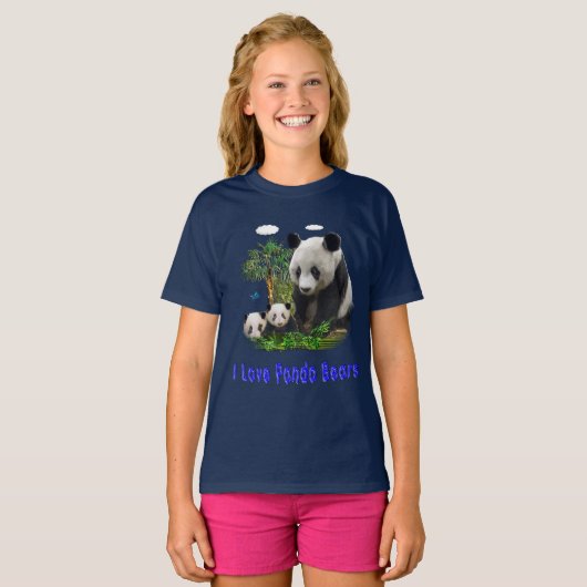 Panda Bears T-Shirt (Vorne ganz)