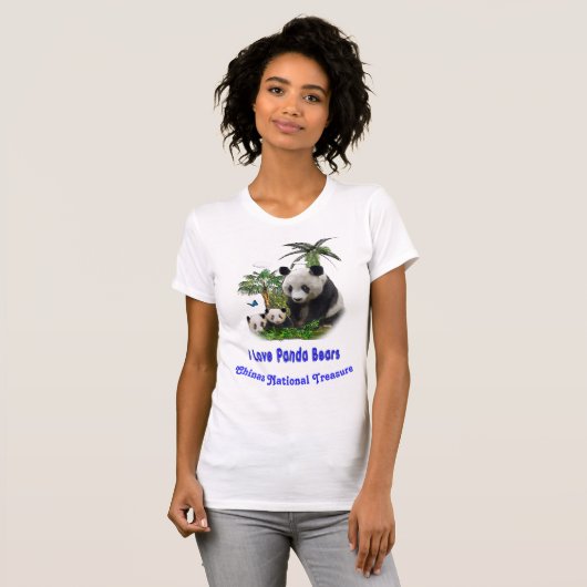 Panda Bears T-Shirt (Vorne ganz)