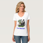 Panda Bears T-Shirt (Vorderseite Vollansicht)