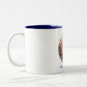 Panda Bears Zweifarbige Tasse (Links)