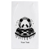 Panda Beat Kleine Geschenktüte (Rückseite)