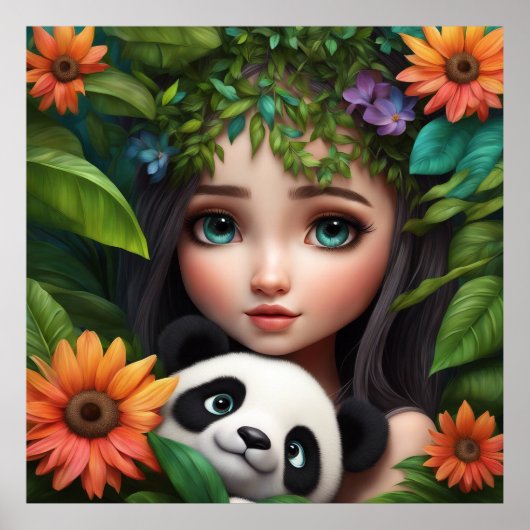 Panda behalten oder ein eigenes Poster zu entwerfe (Vorne)