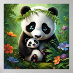 Panda behalten oder ein eigenes Poster zu entwerfe