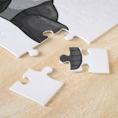 Panda beim Angeln mit Angel Puzzle (Seite)