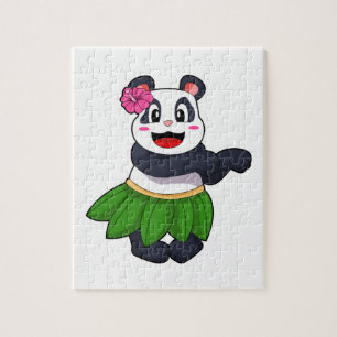 Panda beim Balletttanz Puzzle
