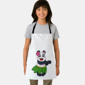 Panda beim Balletttanz Schürze (Insitu)