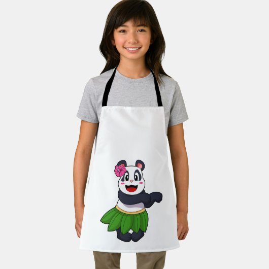 Panda beim Balletttanz Schürze (Insitu)