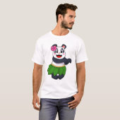 Panda beim Balletttanz T-Shirt (Vorne ganz)