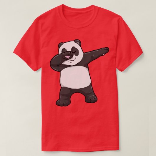 Panda beim Hip Hop Dance 2 T-Shirt (Design vorne)