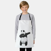 Panda beim Hip Hop Dance Dab Schürze (Getragen)