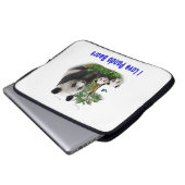 Panda-Beras Laptopschutzhülle (Vorne Knopf)
